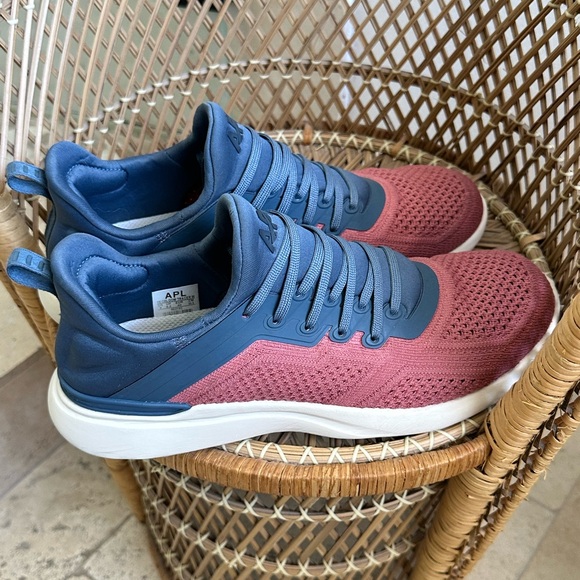 APL Techloom Tracer W Sneakers In Moonstone / Cedar size 9 - Picture 2 of 8